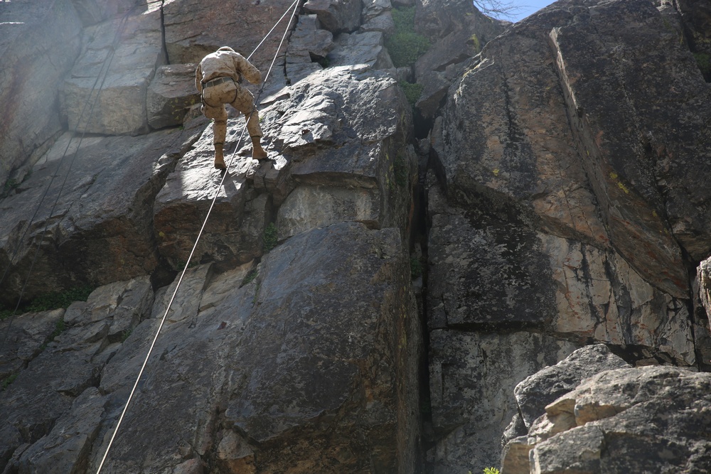 Integrated Task Force Marines conduct MCOTEA pilot test aboard Mountain Warfare Training Center, Bridgeport, Calif.