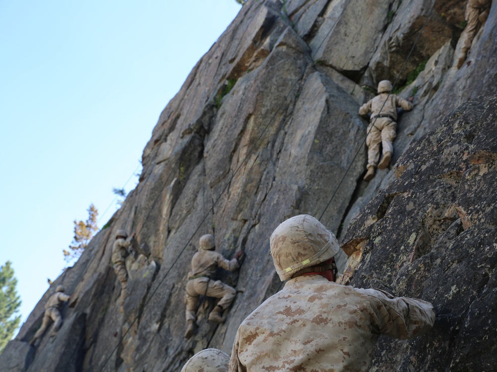 Integrated Task Force Marines conduct MCOTEA pilot test aboard Mountain Warfare Training Center, Bridgeport, Calif.