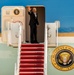 Obama departs JBA, stops to pose for group photo