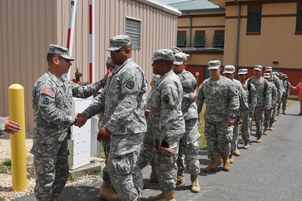 Fort Buchanan troops deploy to Kosovo