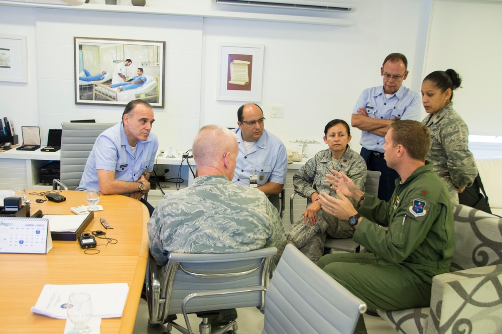AFSOUTH Airmen conduct SMEE with Brazilian air force