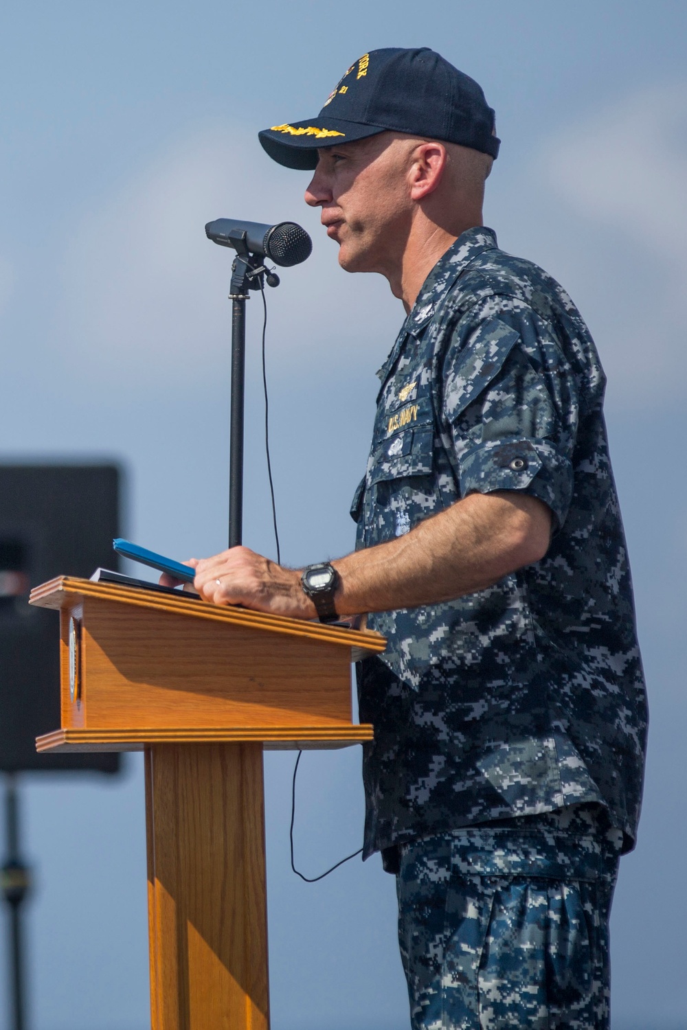 Change of Command Aboard USS New York (LPD 21)