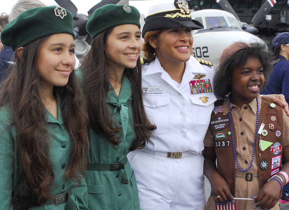Girl Scouts celebrate 14 years of 'Operation Thin Mint'