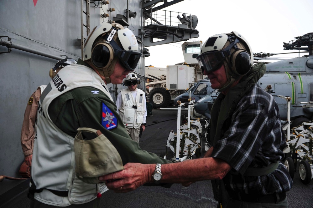 USS Theodore Roosevelt operations