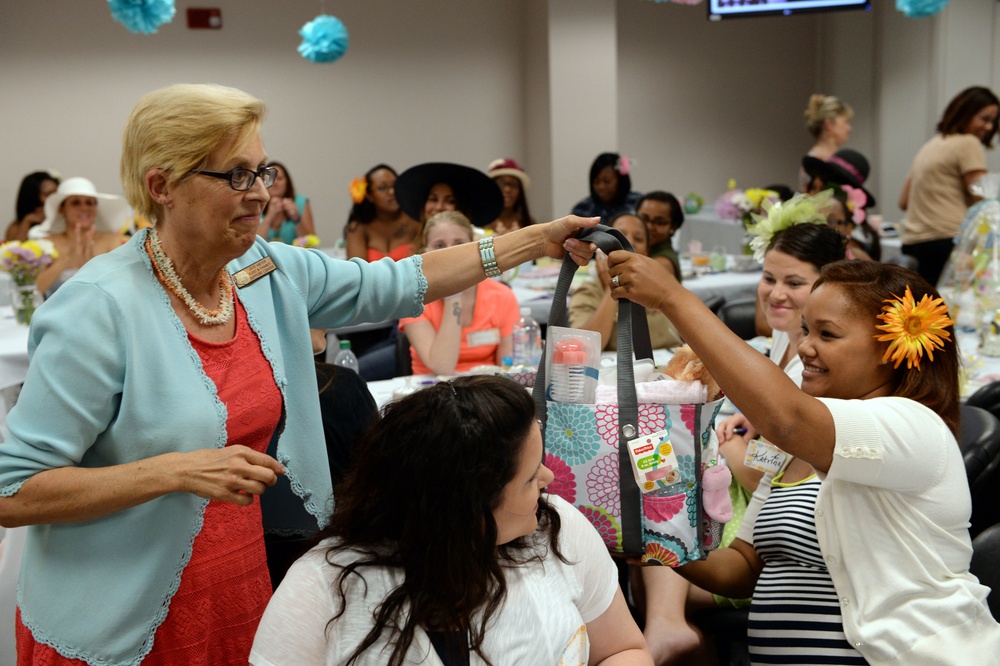 Naval Station Mayport's Fleet and Family Support Center English tea