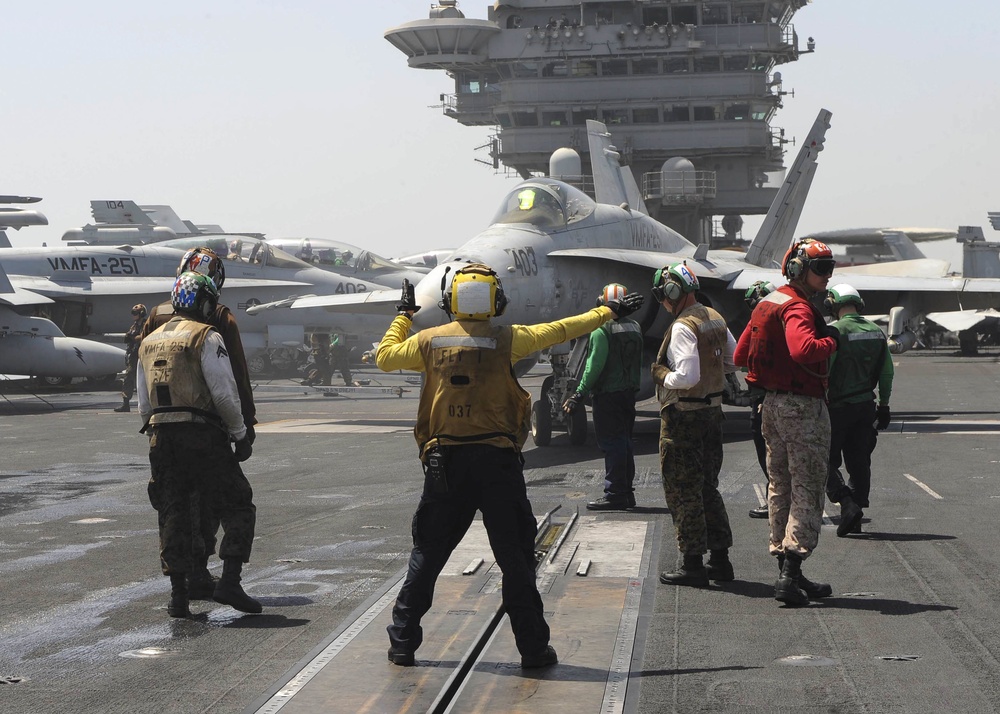 USS Theodore Roosevelt operations