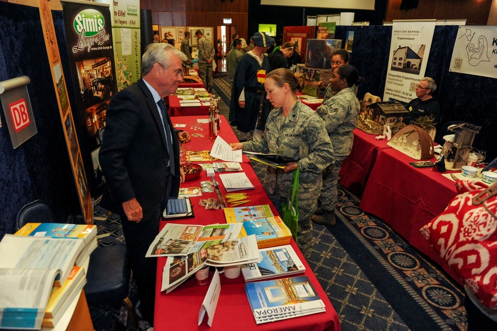 Spangdahlem explores the Eifel with local community