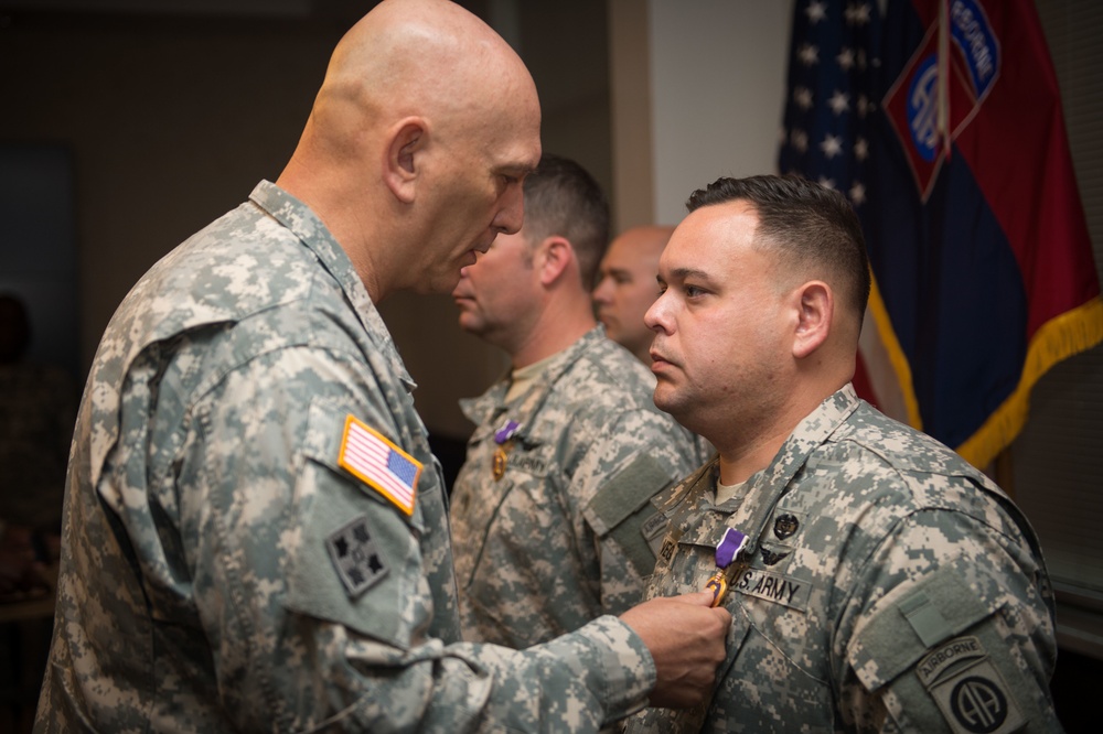 Chief of Staff visits with 82nd Airborne