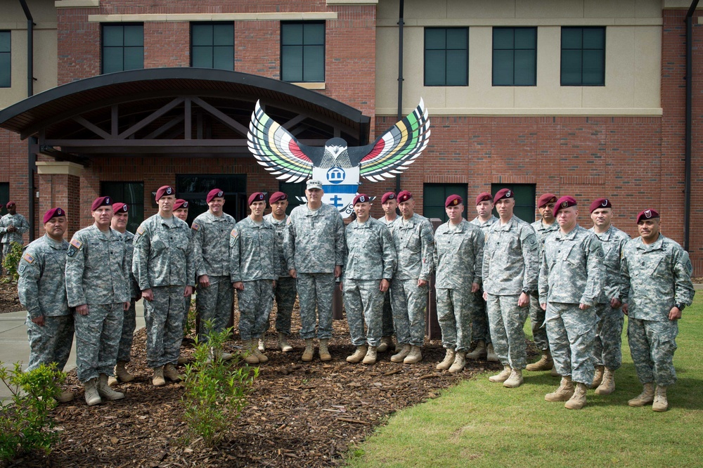 Chief of Staff visits with 82nd Airborne