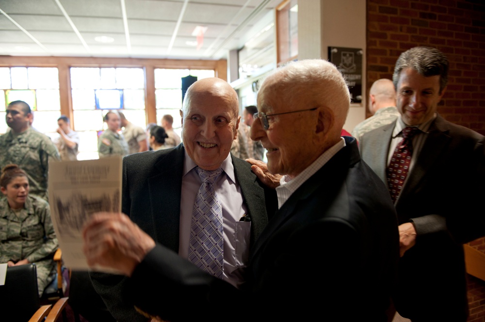 Air Medal presented to retired Maj. Louis Tornabene