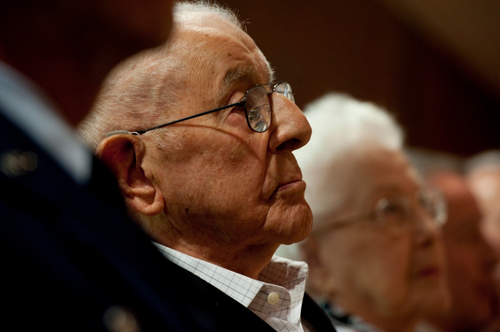 Air Medal presented to retired Maj. Louis Tornabene