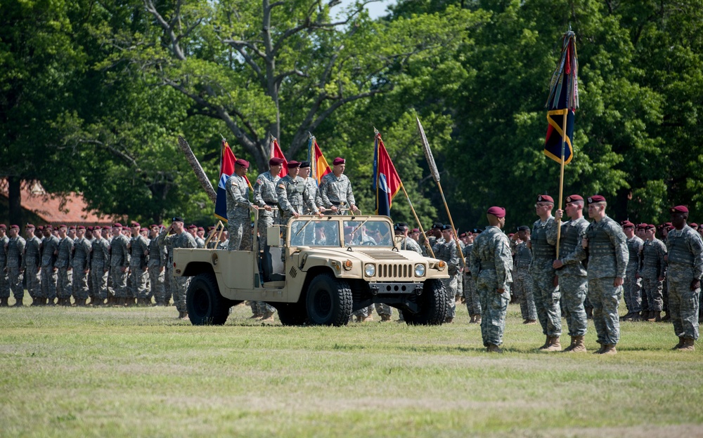 XVIII Abn. Corps change of command ceremony