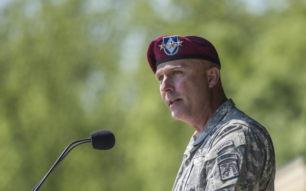 XVIII Abn. Corps change of command ceremony