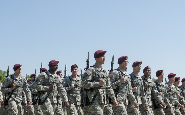 XVIII Abn. Corps change of command ceremony