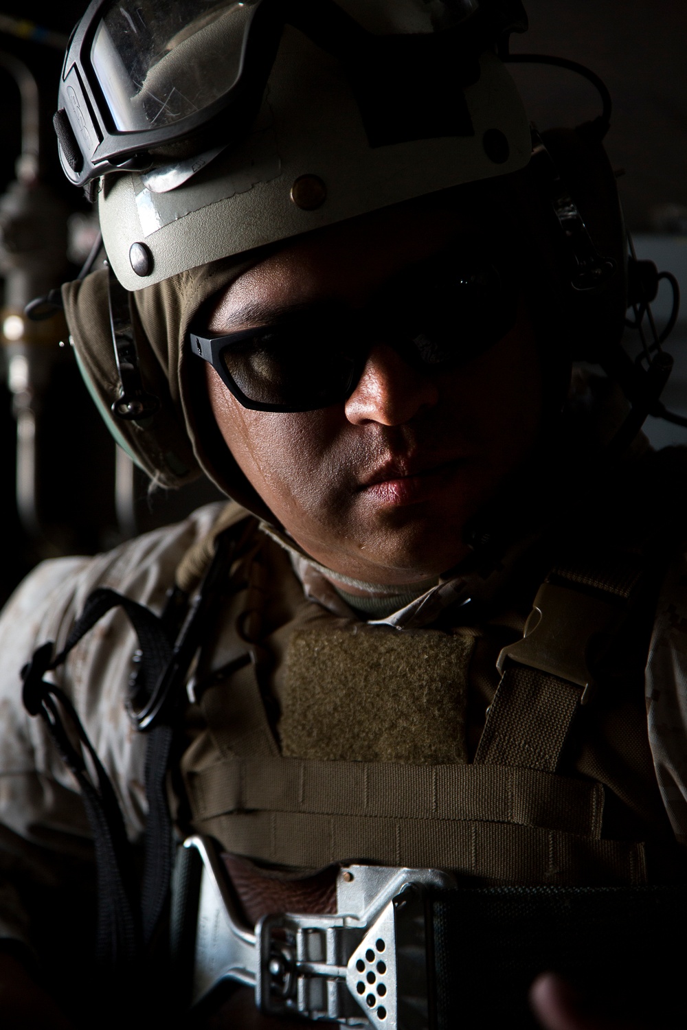 Combat Camera Marines Conduct Aerial Photoshoot