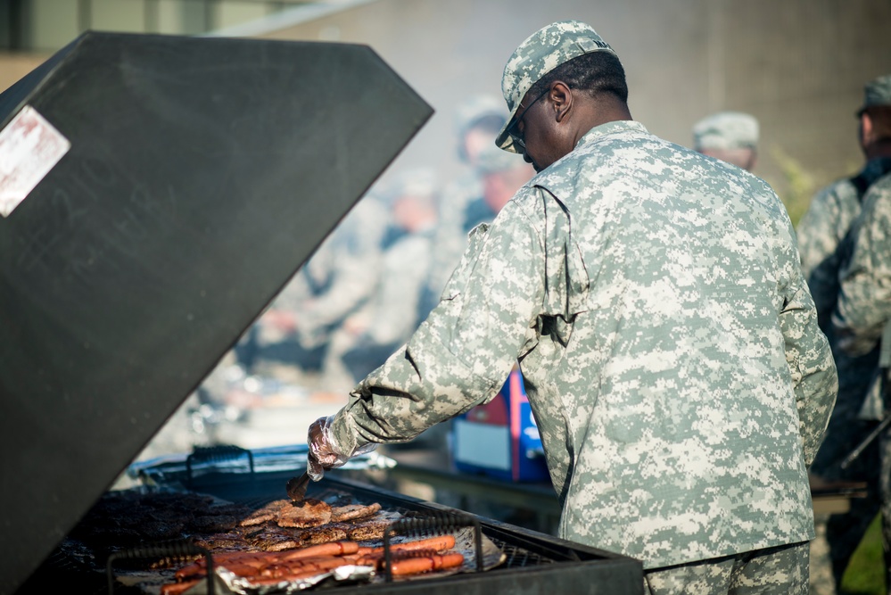 BBQ Surprise for Army Reserve Best Warriors