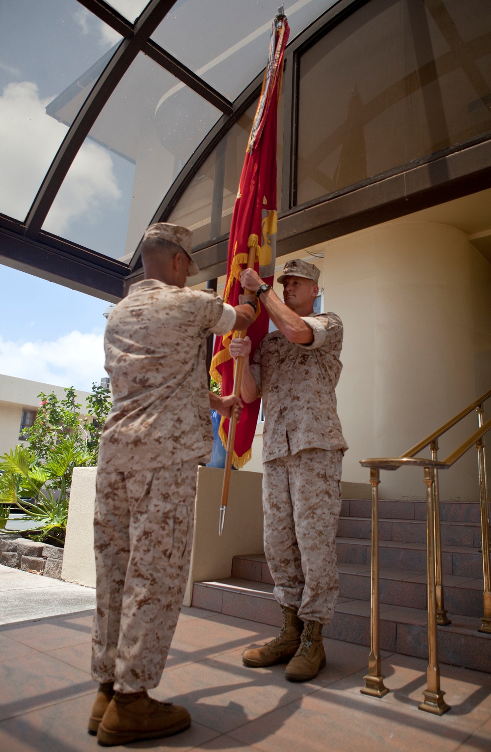 Marine Corps Base Hawaii Change of Command 2015