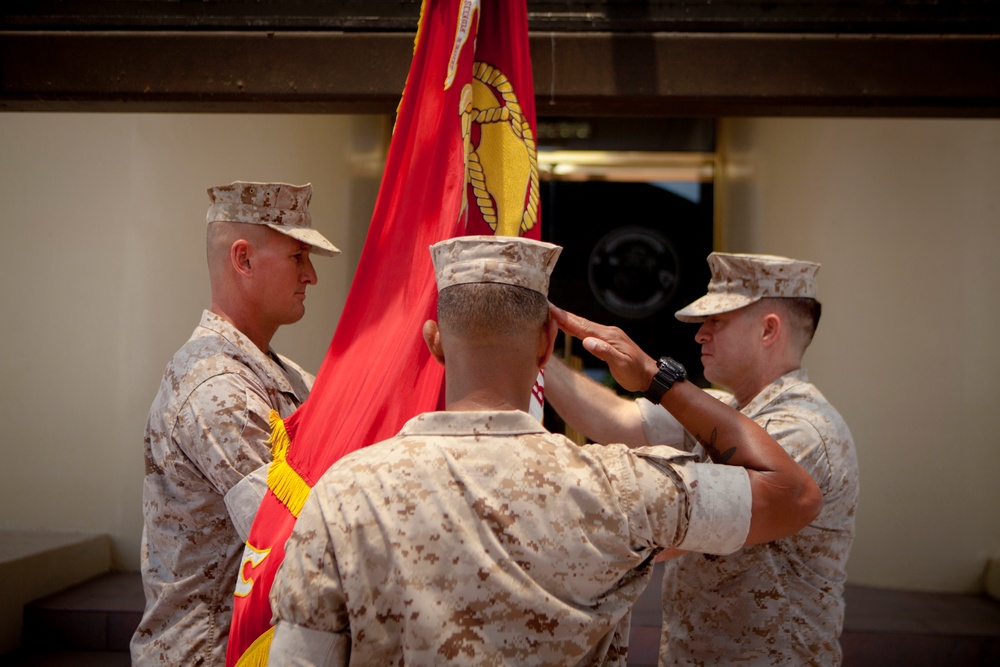 Marine Corps Base Hawaii Change of Command 2015