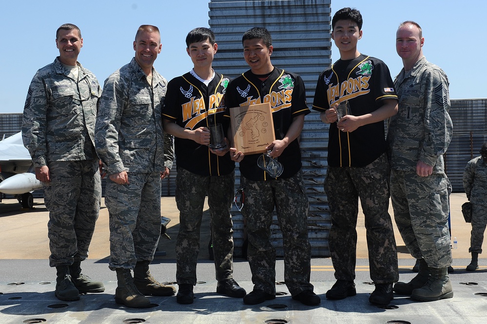 Kunsan hosts pen-wide weapons load competition