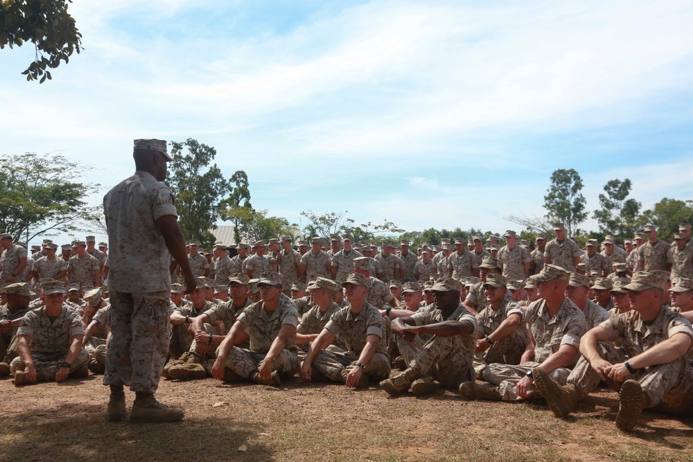 4th Marine Regiment Commanding Officer visits Australia