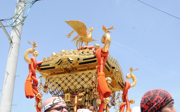 Misawa Sailors take part in Onagawa, Japan’s Mikoshi Festival