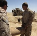 US Marines in Al Asad dispose of explosives