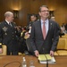 Secretary of Defense Ash Carter prepare to testify before the Senate Appropriations Committee
