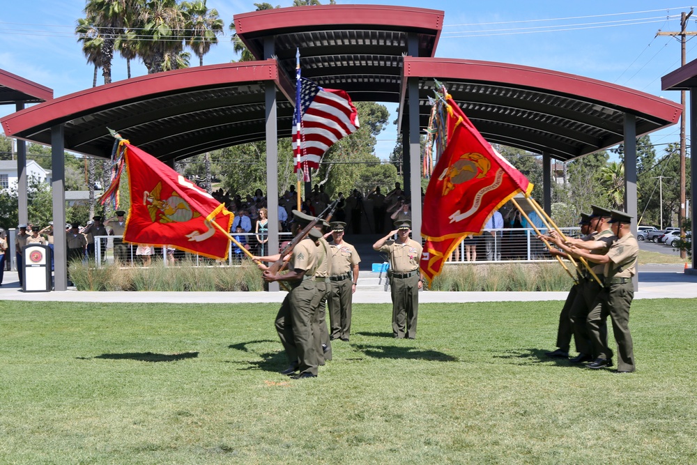 Change of Command Ceremony for Headquarters Regiment