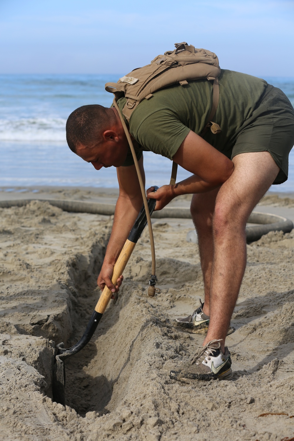 Beach unloading system training