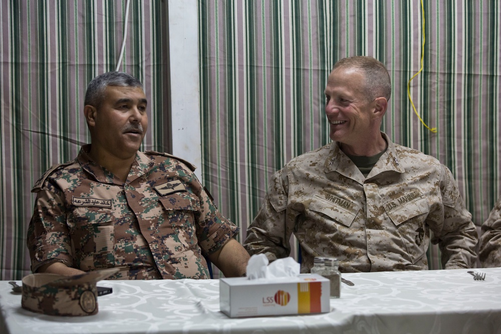 EAGER LION 2015: Jordanian and U.S. Marine Forces Dinner