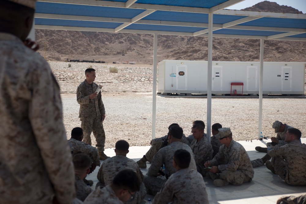 US Marines get ready to roar in Jordan