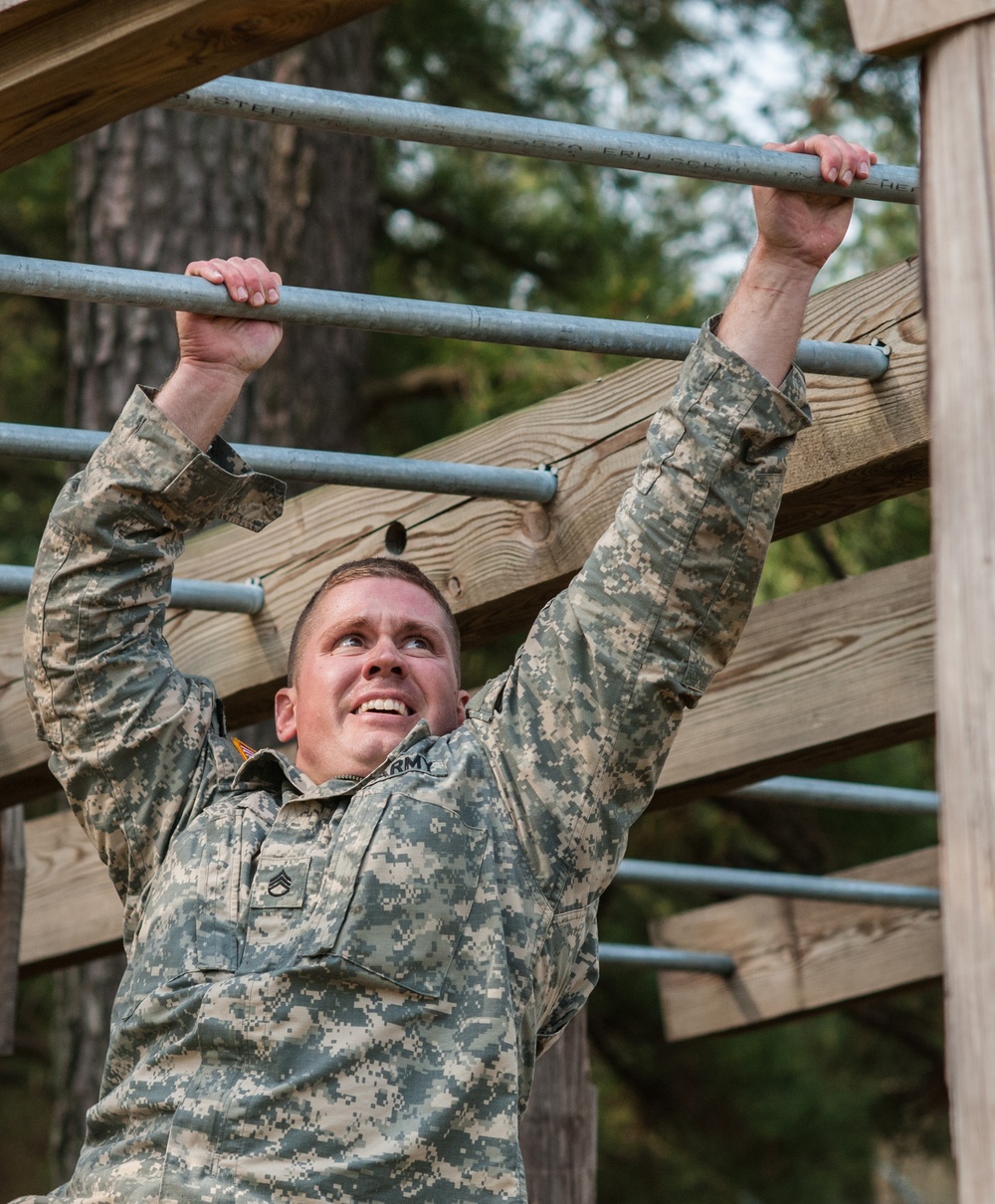2015 U.S. Army Reserve Best Warrior Competition:  Obstacle Course