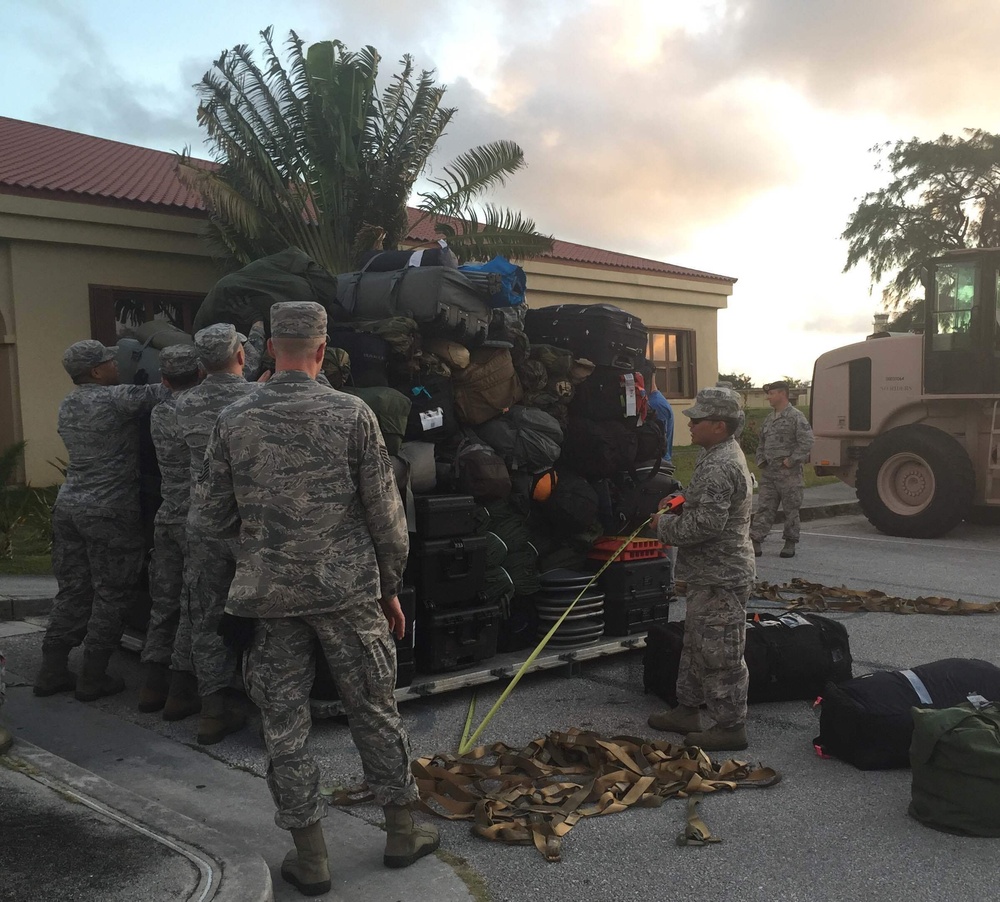 36th Contingency Response Group Airmen prepare to provide assistance in Nepal