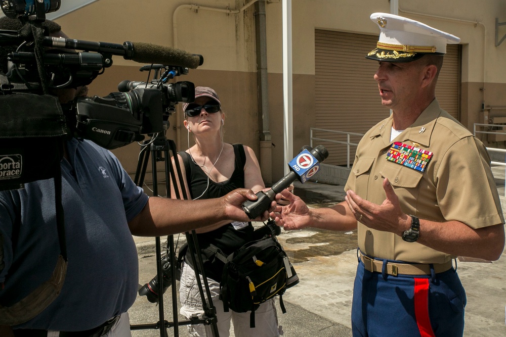 Marines, sailors arrive for Fleet Week in south Florida