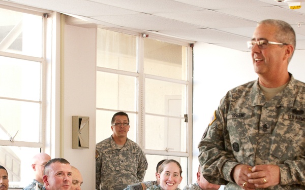 USARC, 85th CSMs visit Fort Bliss