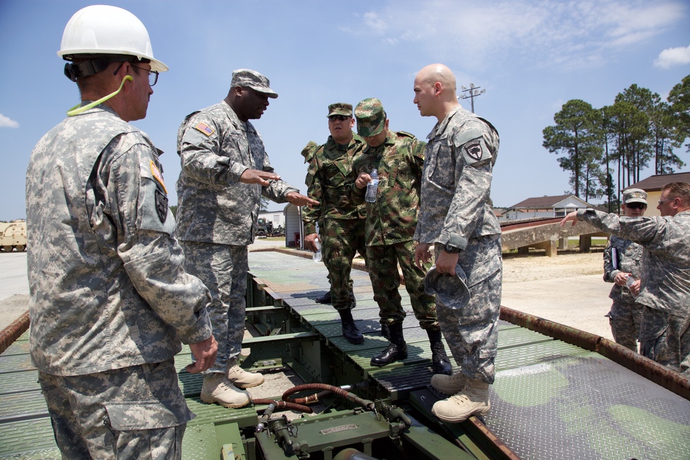 SC National Guard hosts Colombian army visit