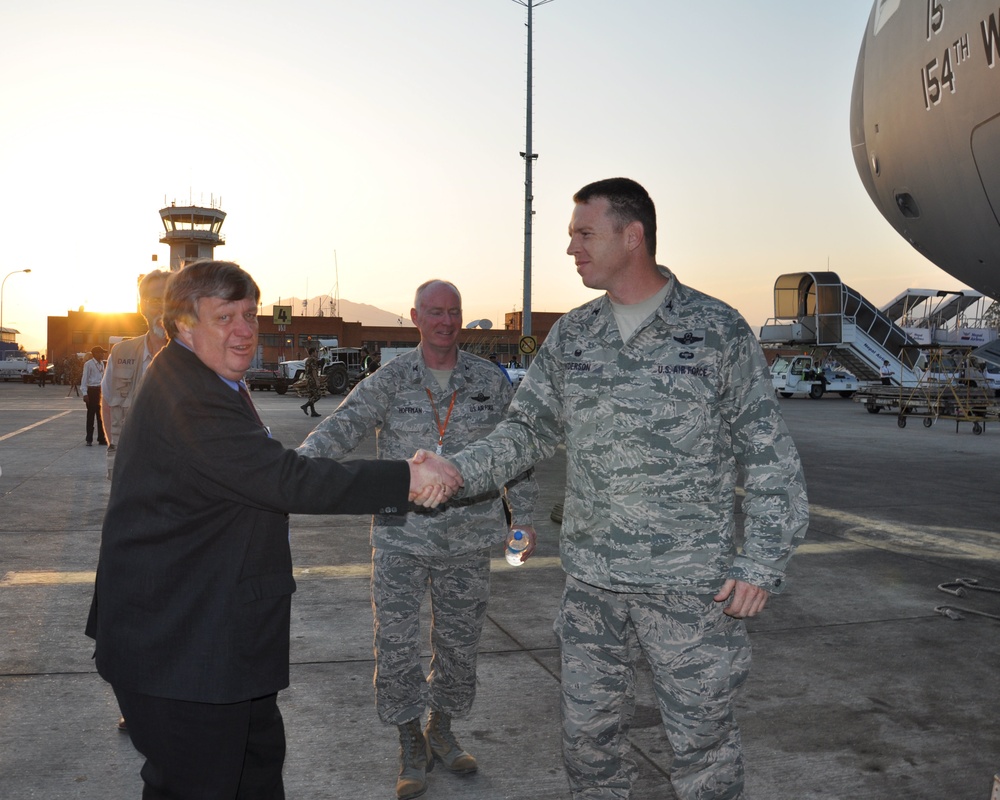 US Air Force joins joint operations in Nepal