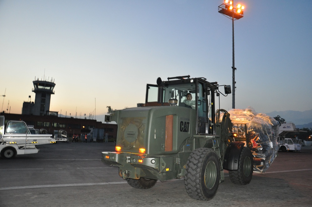 US Air Force joins joint operations in Nepal