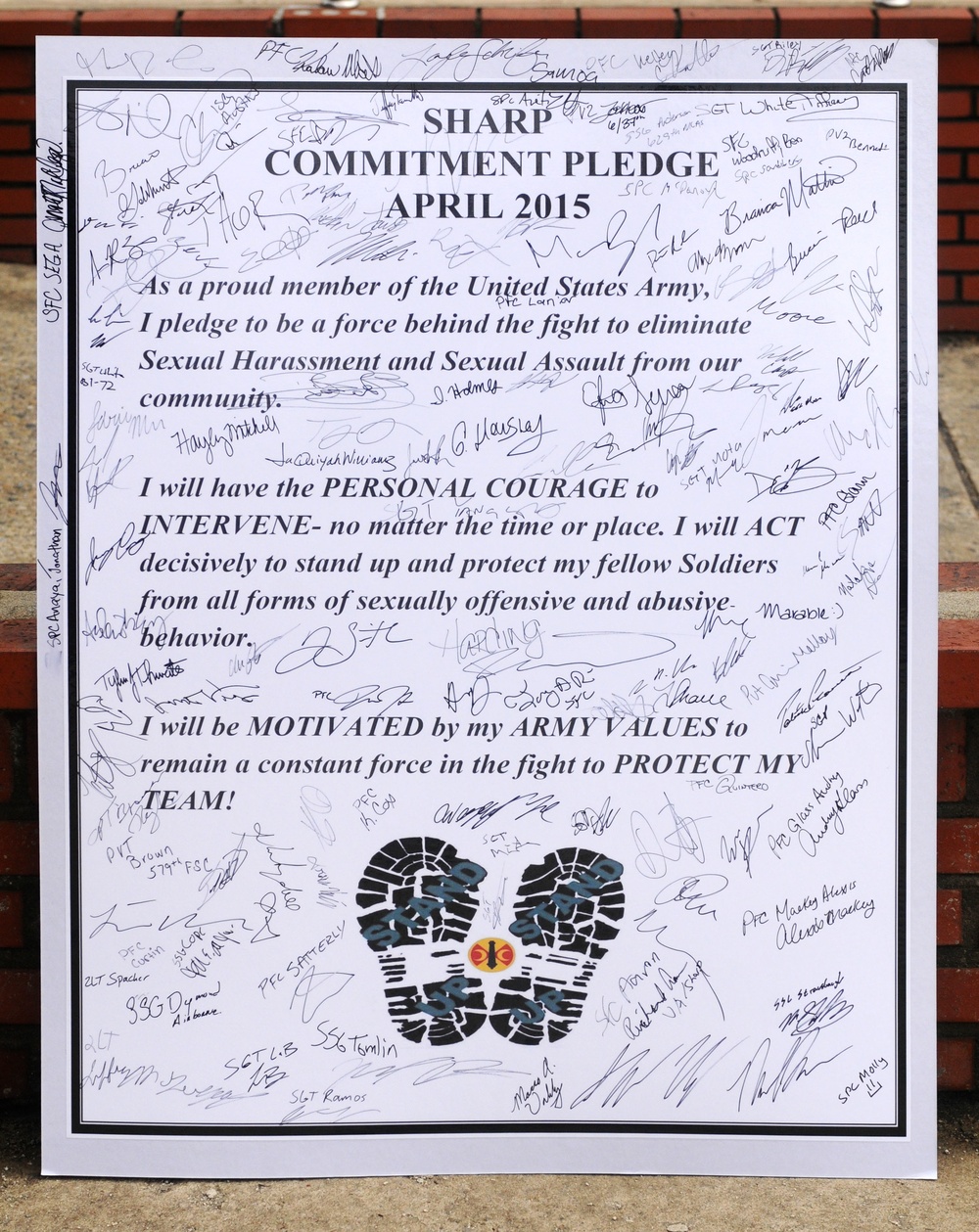 Commitment pledge