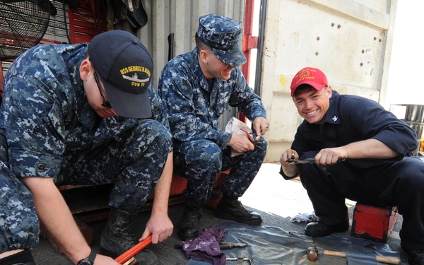 USS George H.W. Bush operations