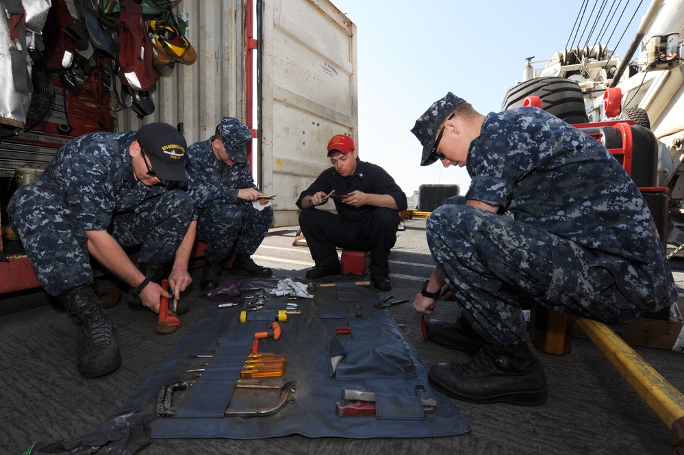 USS George H.W. Bush operations