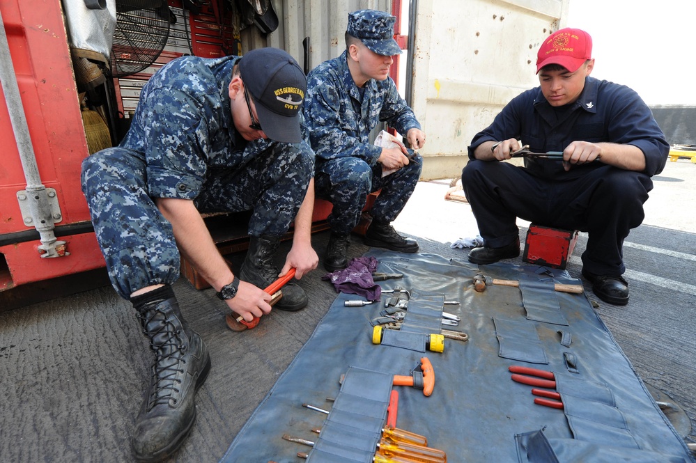 USS George H.W. Bush operations