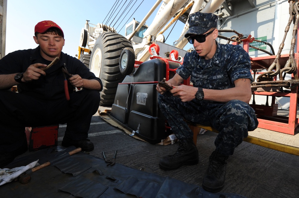 USS George H.W. Bush operations