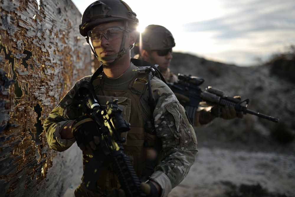 106th Rescue Wing Security Forces trains at the range