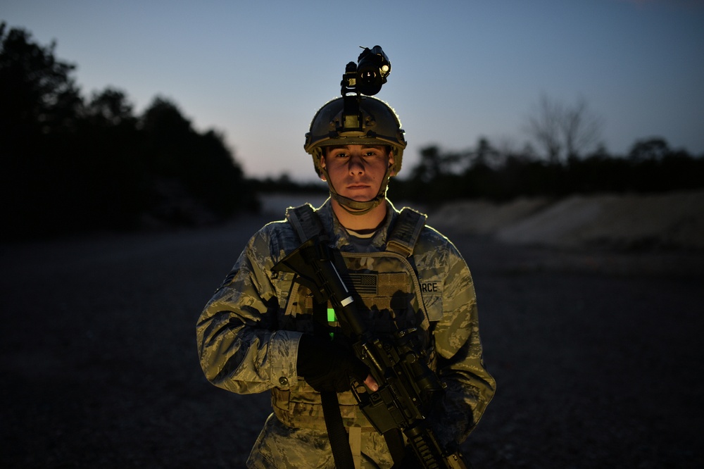 106th Rescue Wing Security Forces trains at the range