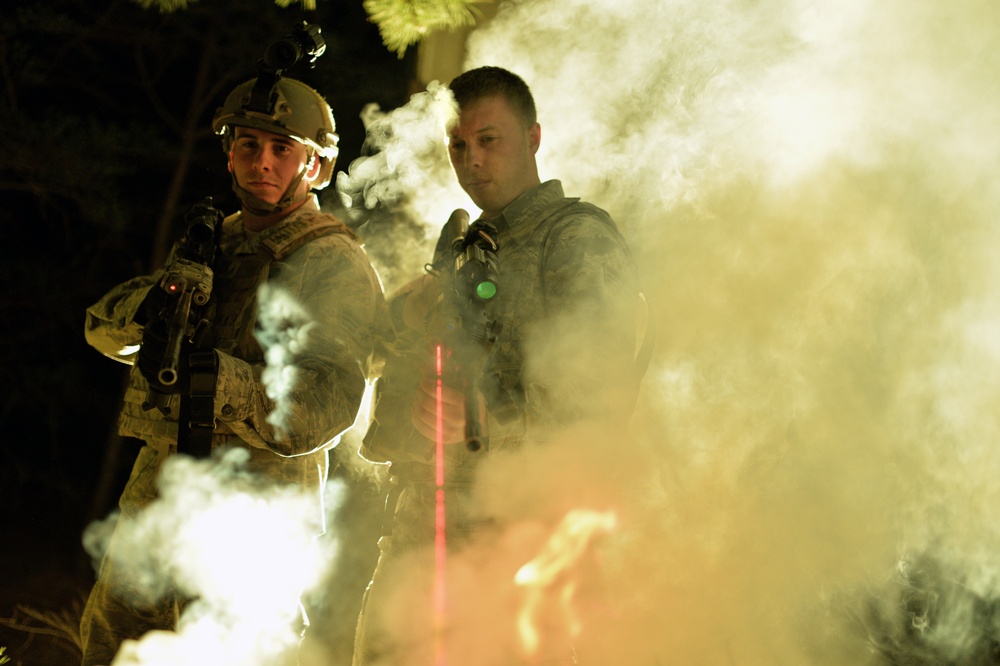 106th Rescue Wing Security Forces trains at the range