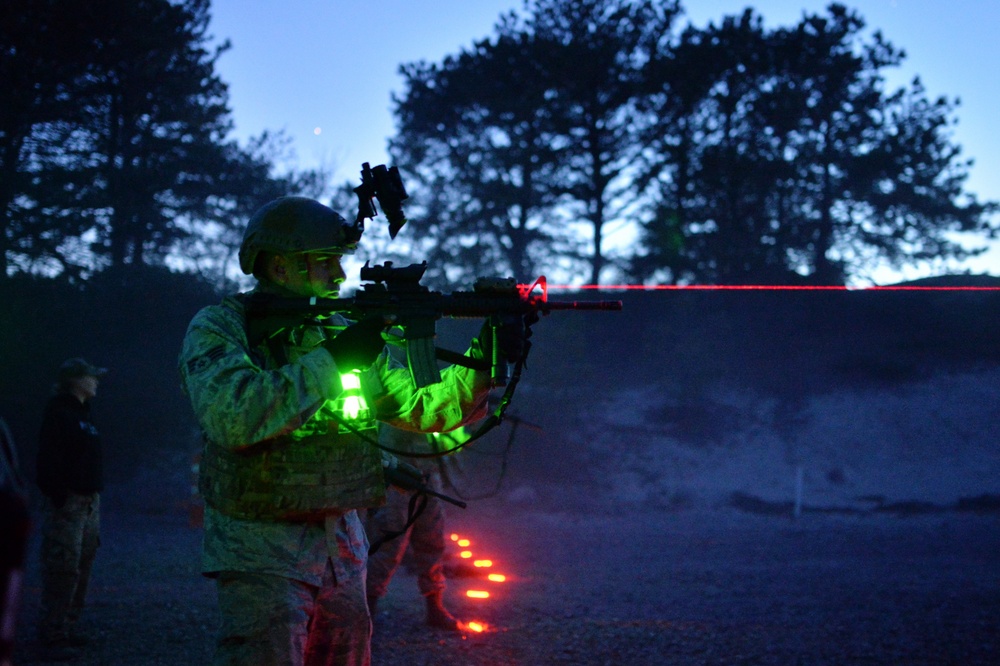 106th Rescue Wing Security Forces trains at the range