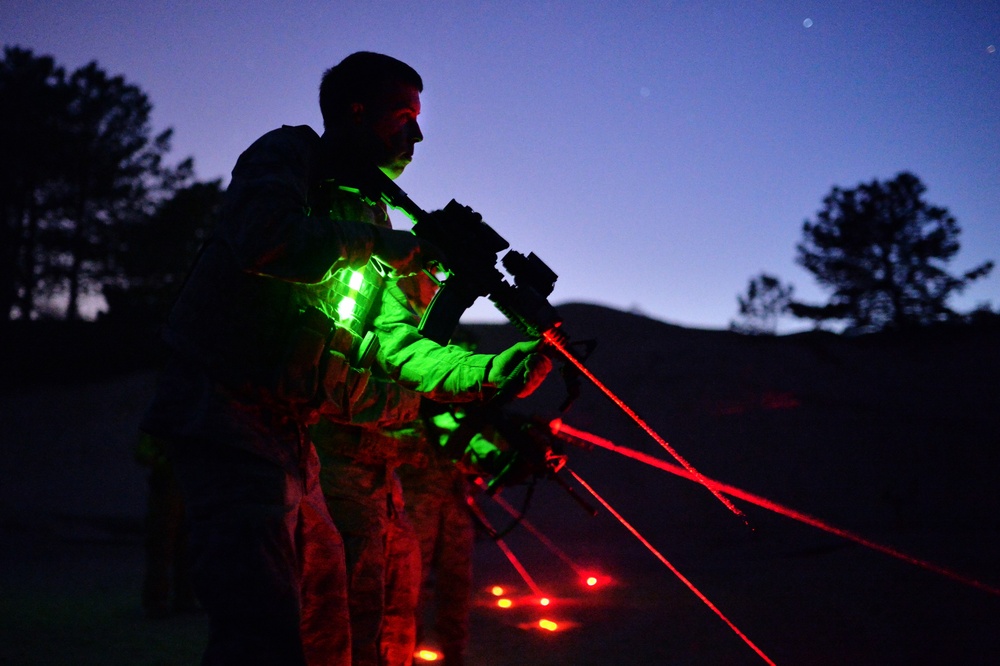 106th Rescue Wing Security Forces trains at the range