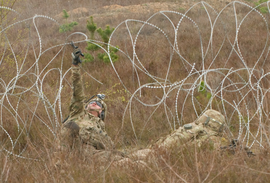 Infantry on the ground, on the move