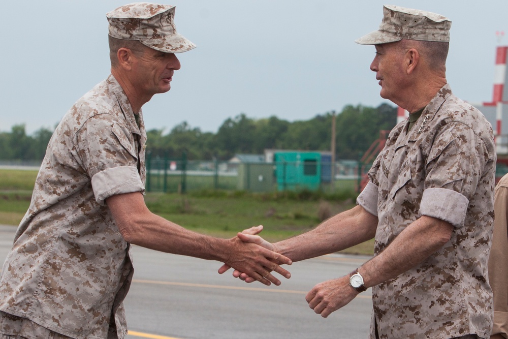 CMC Camp Lejeune Visit